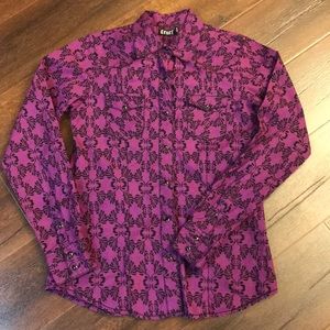 Cruel western snap shirt